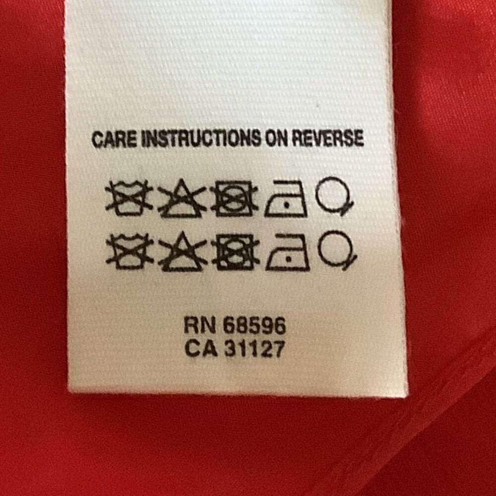NWT DKNY Red Slip Dress Size:  8 - Picture 11 of 11